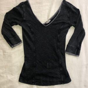 Urban Outfitters Deep V Thermal
